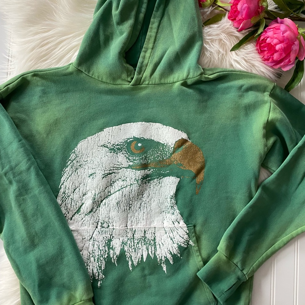 Handmade Flying High Eagle Hoodie- Vintage Souls - Picture 11 of 12